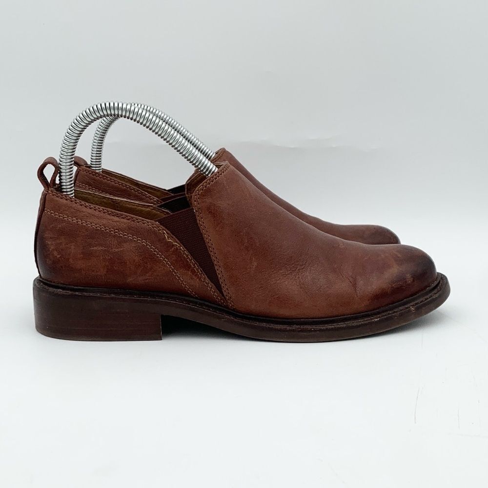Sofft Women's Brown Leather Slip-On Shoes Womans size 8.5 comfort shoes